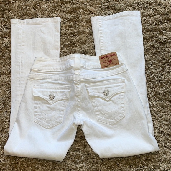 True Religion Denim - True Religion white Petite Jeans
